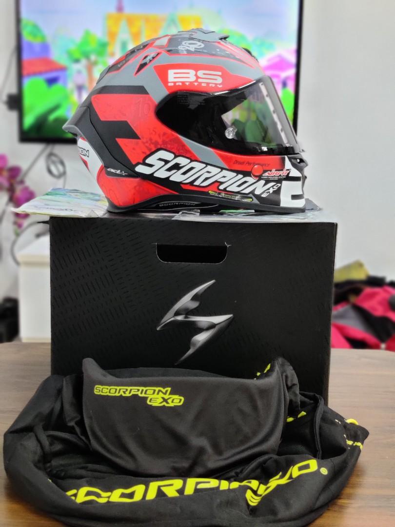 Limited Edition Helmet Scorpion Exo R1 Air Fabio Quartararo