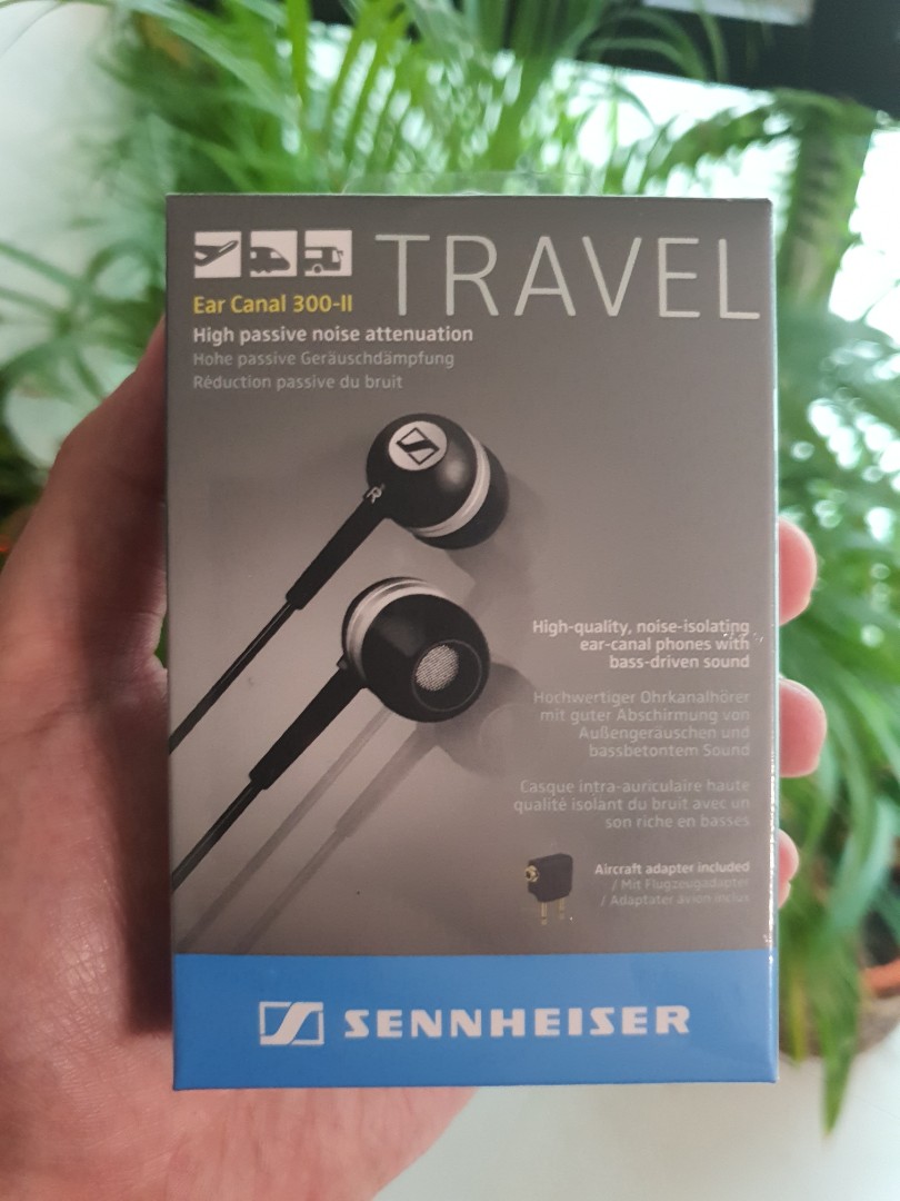 Sennheiser Travel Earphones (Ear Canal 300II), Audio, Earphones on