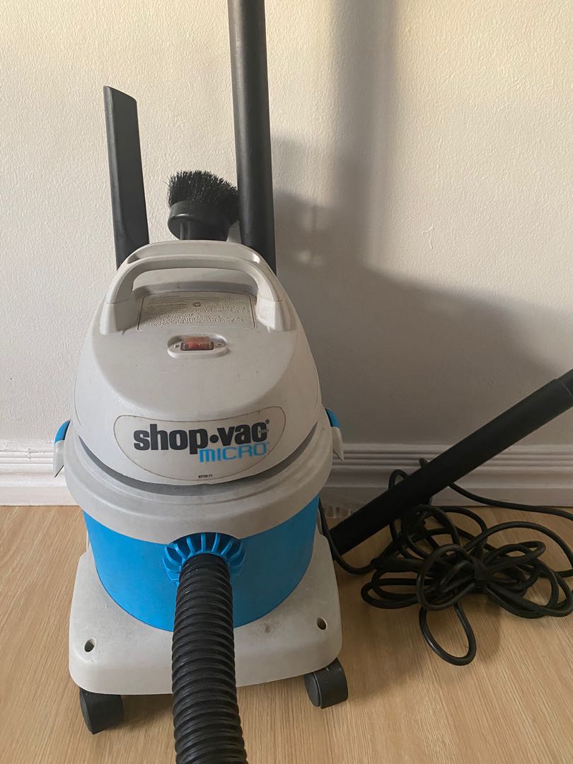 Shop Vac Micro Vacuum Tv Home Appliances Vacuum Cleaner Housekeeping On Carousell