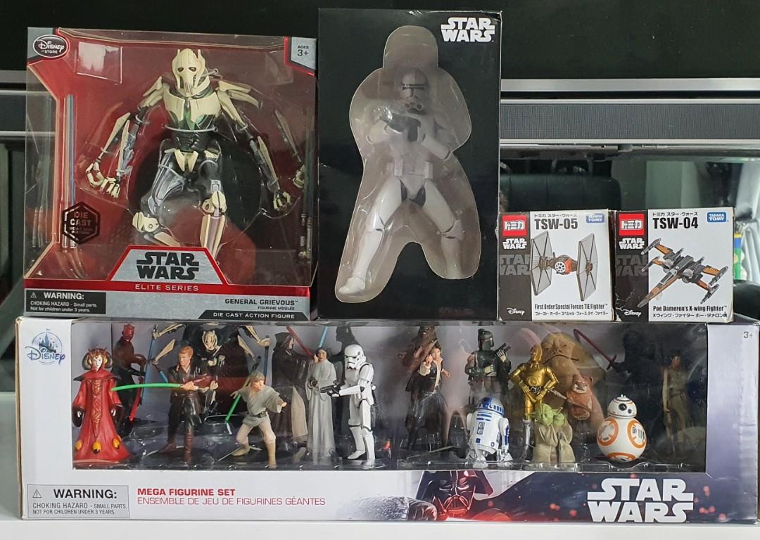 Star Wars Mega Figurine Set General Grievous Sega Tomy, Hobbies & Toys