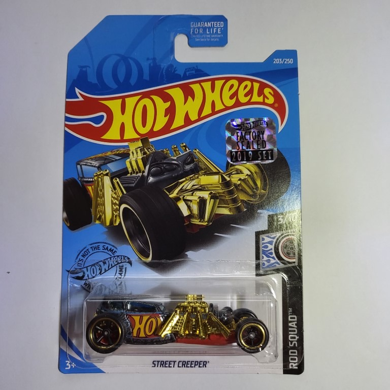 Hot wheels sale street creeper gold