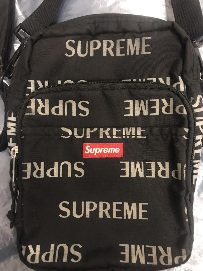 Supreme reflective shoulder bag sales