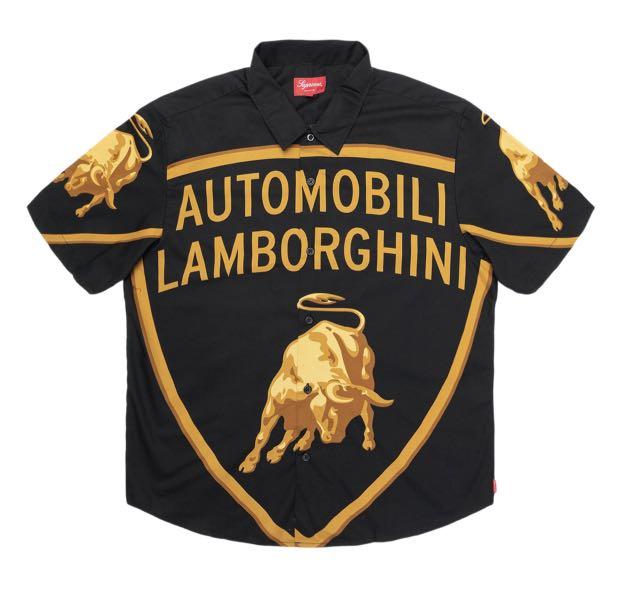 Supreme x Lamborghini Shirt Black M
