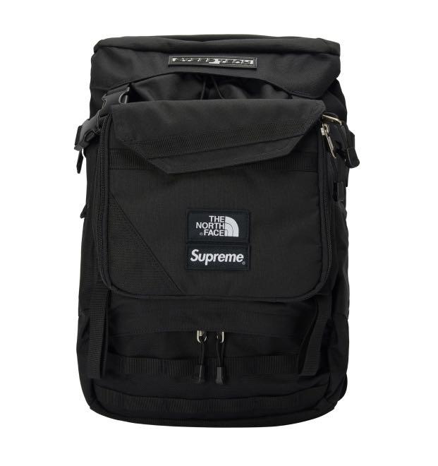 Supreme x TNF Steep Tech Backpack Black, Men's Fashion, Bags