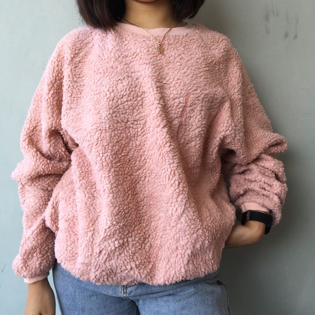Sweater bulu korea top