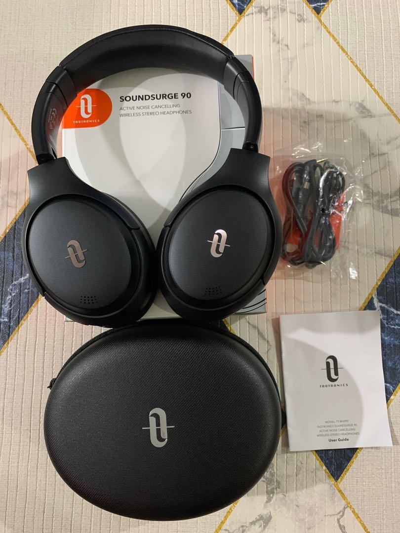 Soundsurge 90 hybrid anc sales headphones with 35h playtime