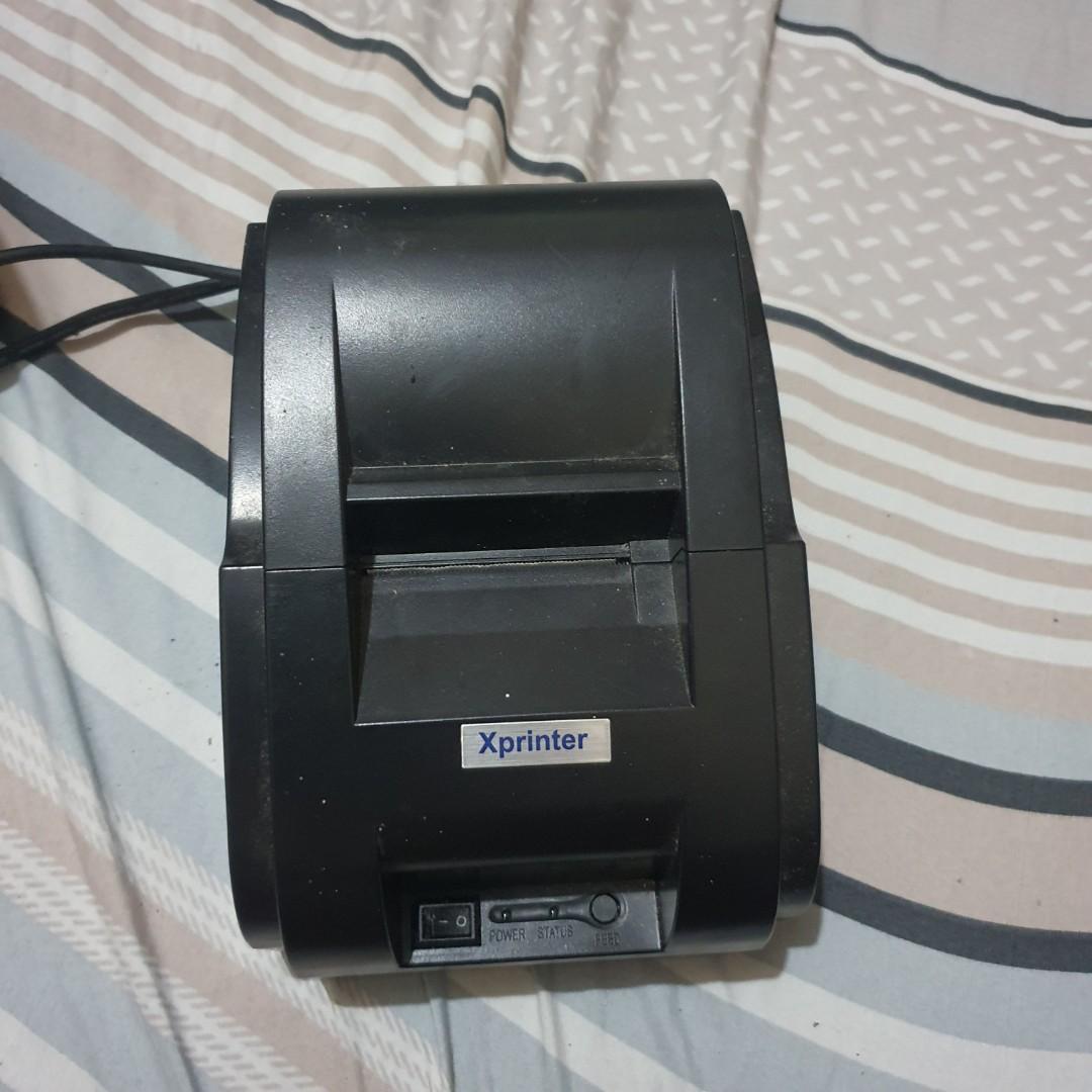 Thermal Printer NOT BLUETOOTH (Category: Printers, Scanners & Copiers) located in Caloocan City. Submitted by happyjnn (Listing ID 1126682329, Image 2). Description: STOCK NEVER BEEN USED.
