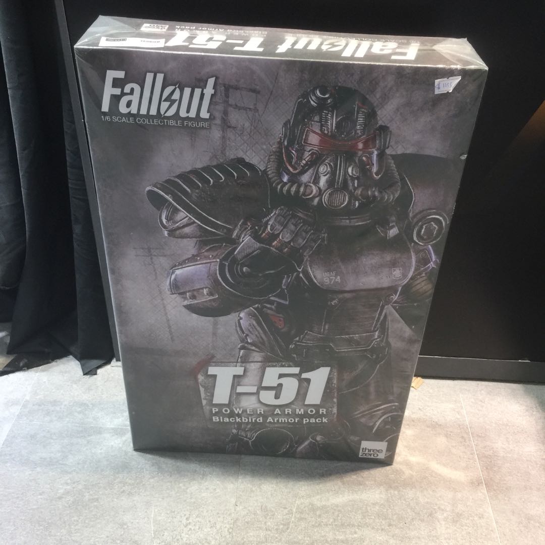 Threezero 16 Fallout T 51 Blackbird Armor Pack Retail Seventoys 興趣及遊戲 玩具 And 遊戲類 Carousell