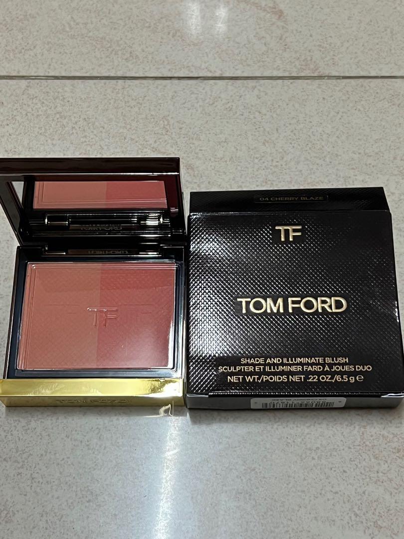 Tom Ford SHADE & ILLUMINATE BLUSH #04 cherry blaze, 美容＆化妝品, 健康及美容- 皮膚護理,  化妝品- Carousell