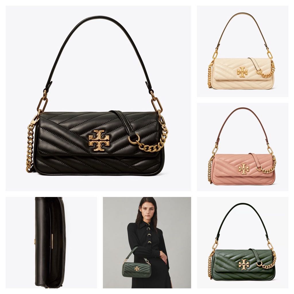 Small Kira Chevron Flap Shoulder Bag, Handbags