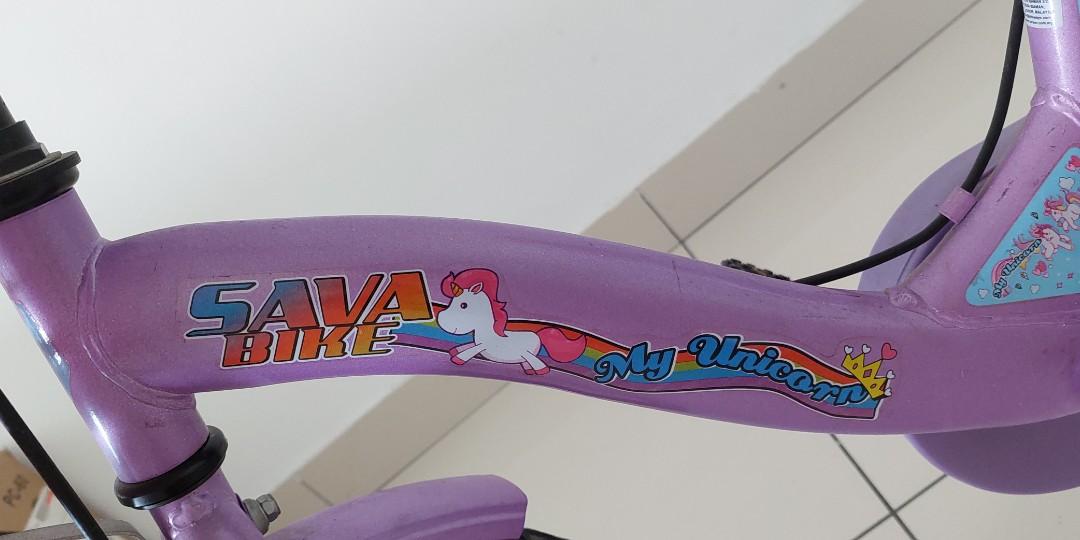 Unicorn bike sale 12 inch