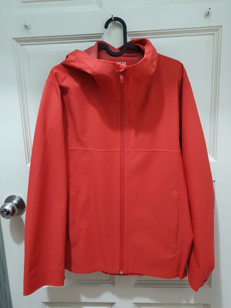 Uniqlo orange parka 2025