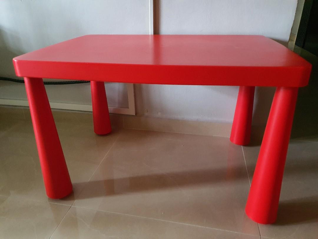 Used IKEA kids table and chair for sale, Babies & Kids, Baby Nursery & Kids Furniture, Kids