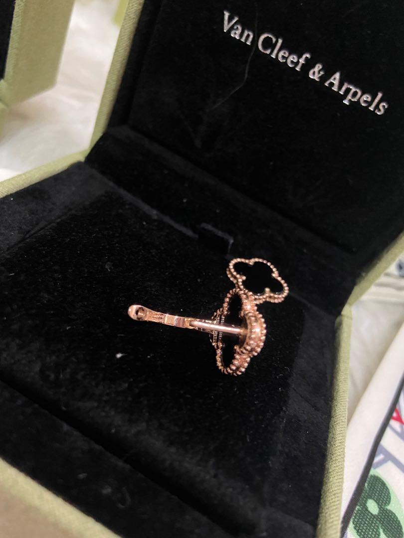 Vca black 18k rose gold plated bracelet (Category: Bracelets) located in Mandaluyong City. Submitted by japanandsingaporeluxepreloved (Listing ID 1126570806, Image 3). Description: .