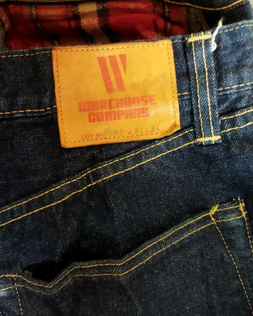 Warehouse. Co denim selvedge, Fesyen 
