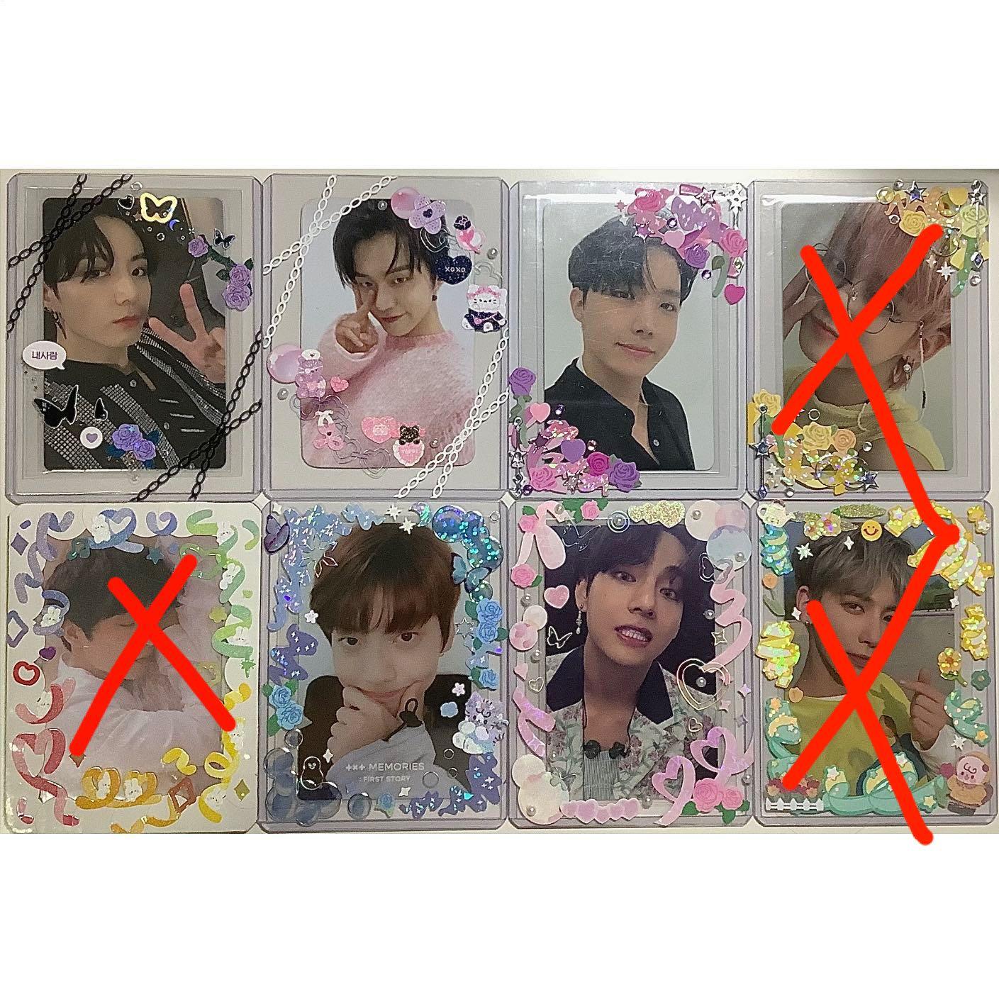 Wts Decorated Kpop Toploaders Bts Txt Nct The Boyz Stray Kids Blackpink Twice Itzy Enhypen Stayc Iu Loona Treasure Ateez Everglow Hobbies Toys Memorabilia Collectibles K Wave On Carousell