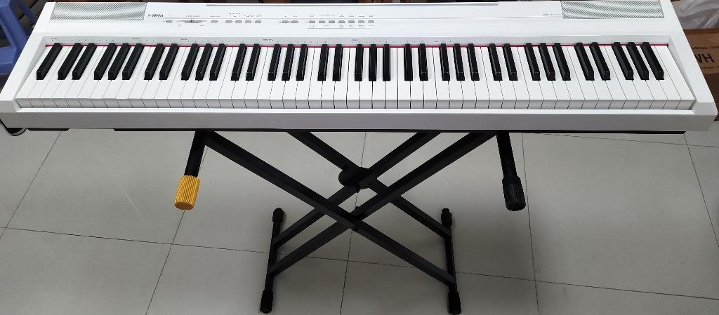 90%新] YAMAHA P-105 WH Digital Piano 88鍵電子琴, 興趣及遊戲, 音樂