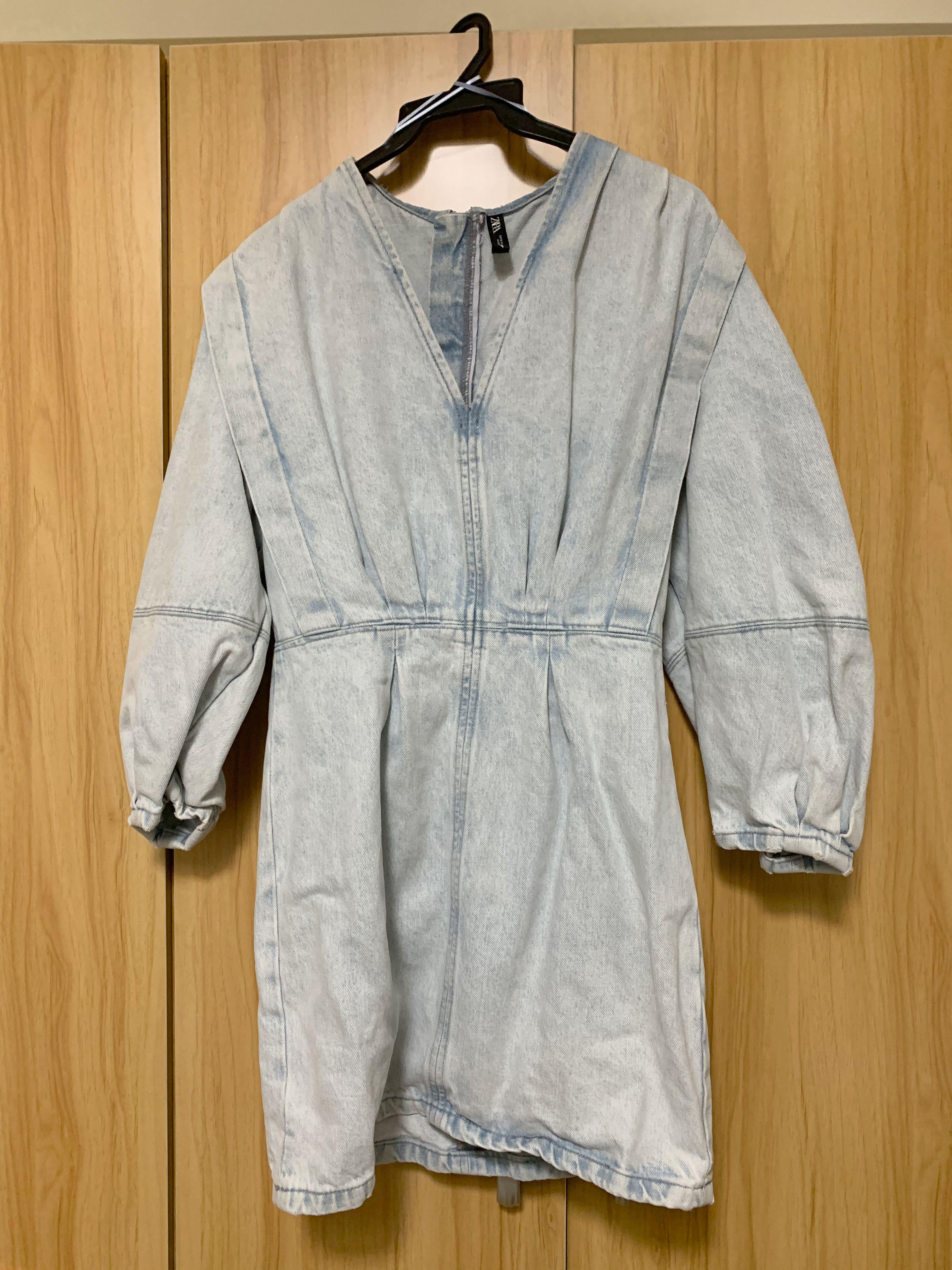 white christmas dresses NWTs Sea x Zara Denim Quilt Dress / 6 – small talk city