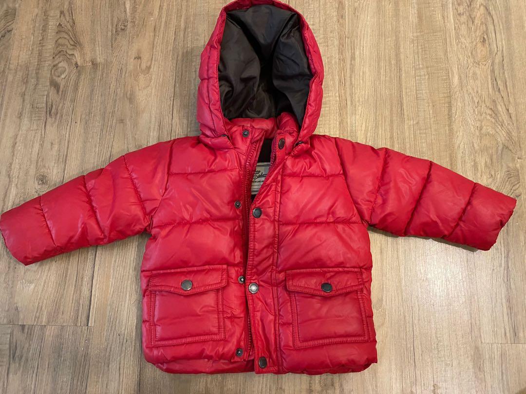 zara baby puffer jacket