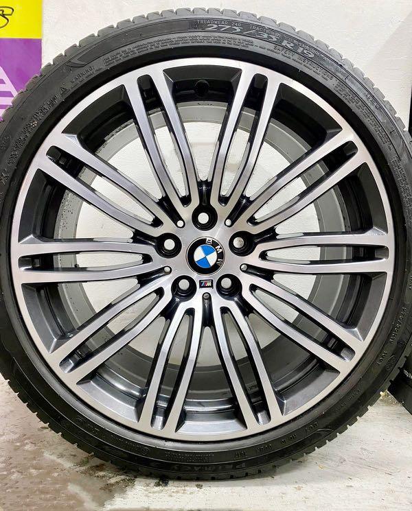 19” Original BMW G30 M Sport rim + Michelin Primacy 3 Tyre set, Car ...