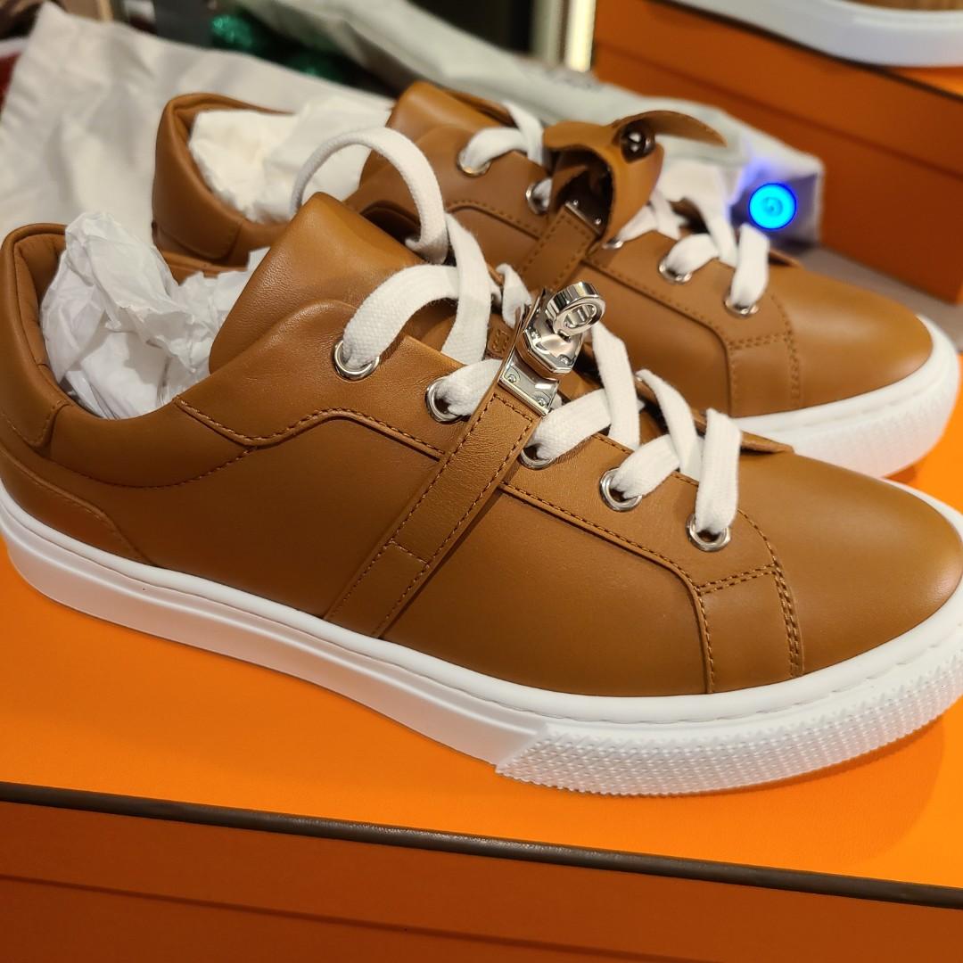 Sneakers top hermes femme