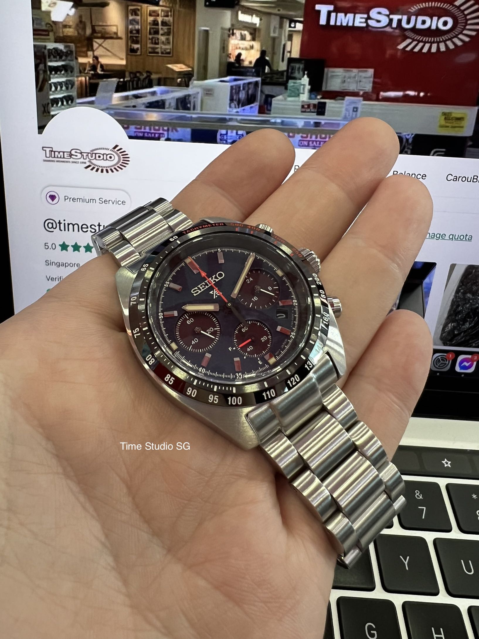 🔥 PM FOR BETTER PRICE 🔥 Seiko Prospex Solar Speed Timer SSC815P1 SSC815  ssc815p1 ssc815, Luxury, Watches on Carousell