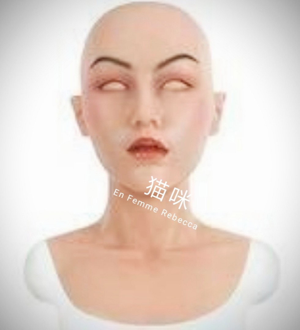[ Pre Order only ] Female Silicone Mask for Cosplayers, Women's Fashion