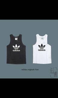 【特價商品】ADIDAS TANK 背心 男女三葉草 大LOGO DV1509 DV1508【Insane-21】