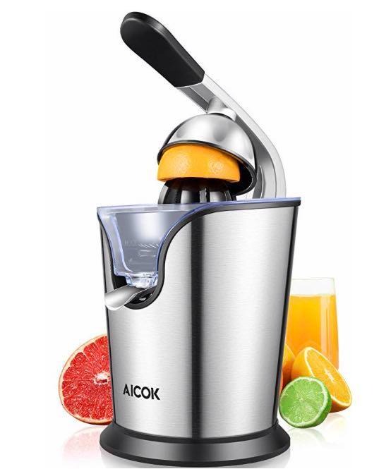 Aicok Citrus Juicer Electric 160W Orange Juicer Stainless Steel Lemon
