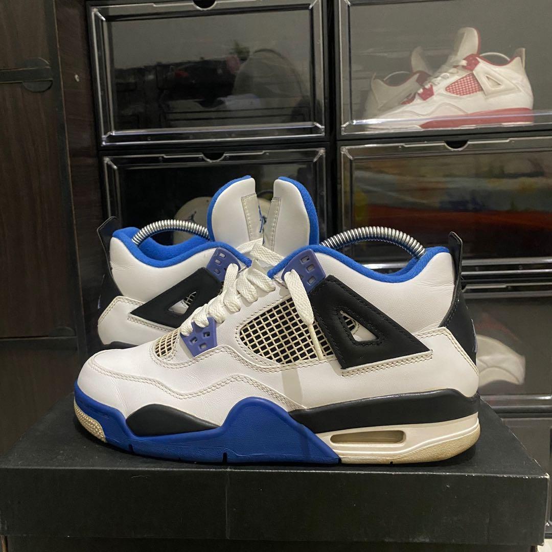 Air Jordan 4 Retro Motorsport GS Men s Fashion Footwear
