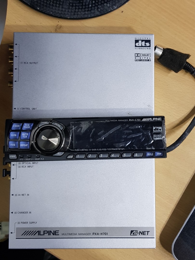 ALPINE PXA-H700 マルチメディアマネージャー DSP プロセッサー - カー 