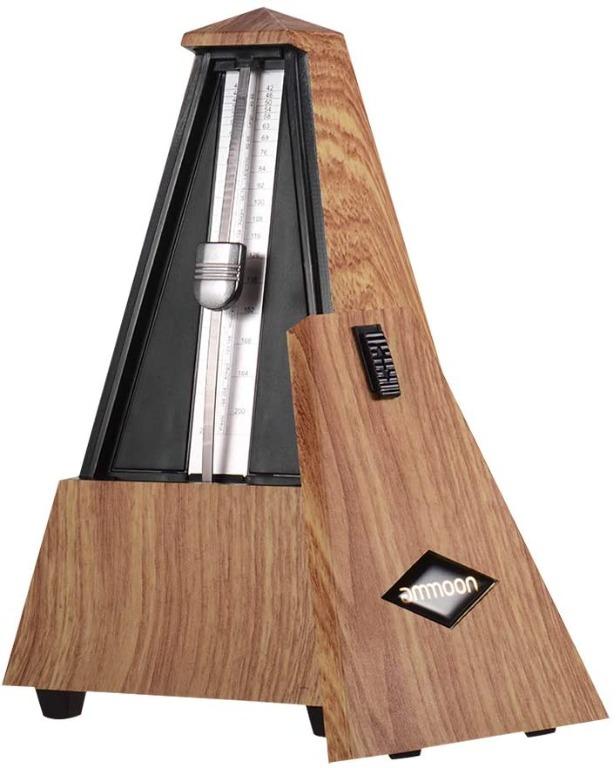 "ammoon Metronome Universal Pyramid Mechanical Metronome ABS Material