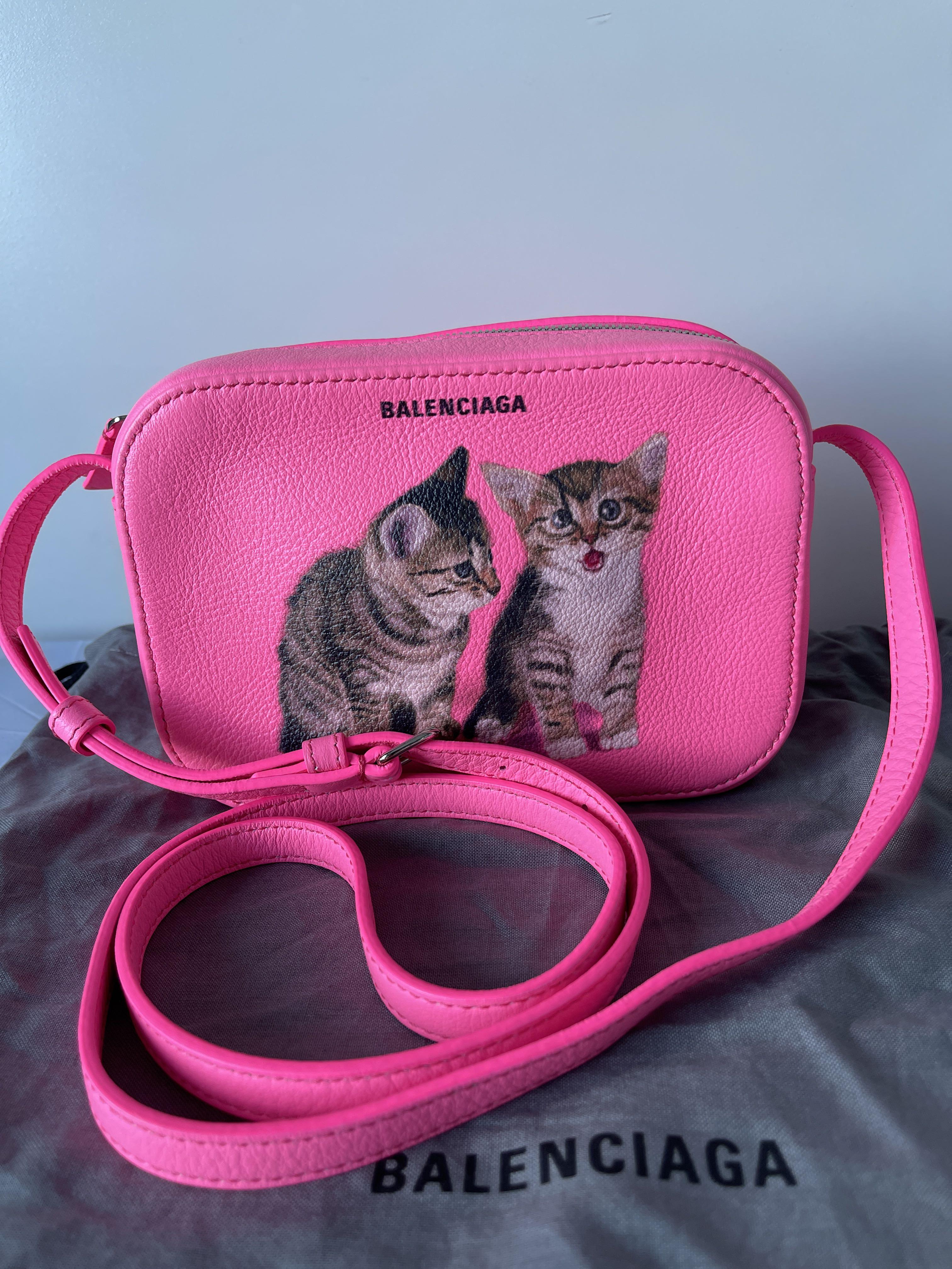 Balenciaga cat hotsell camera bag