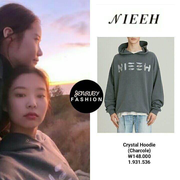 authentic nieeh korean hoodie, Men's 