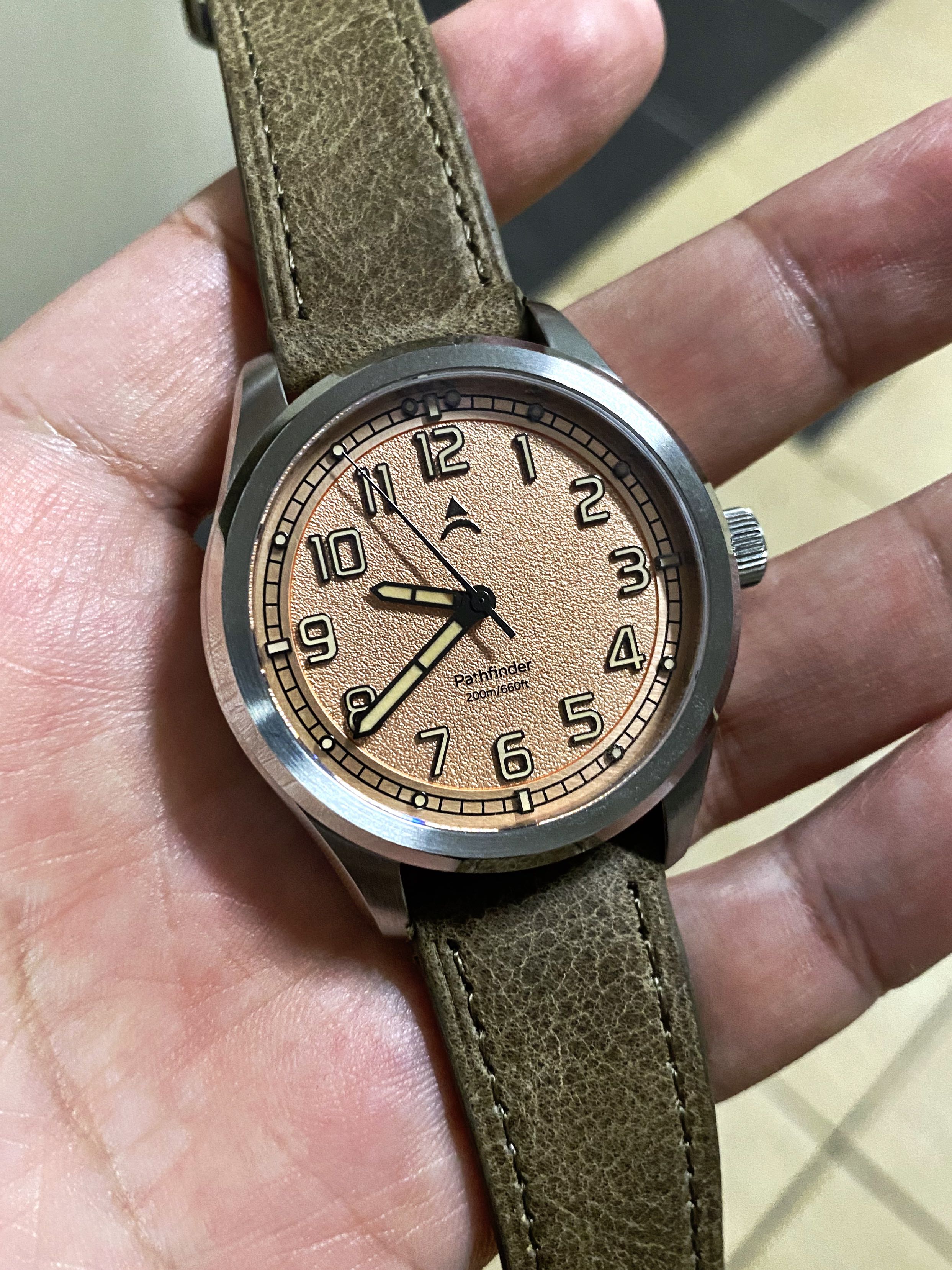 Axios Pathfinder Salmon, Men's Fashion, Watches & Accessories, Watches on Carousell