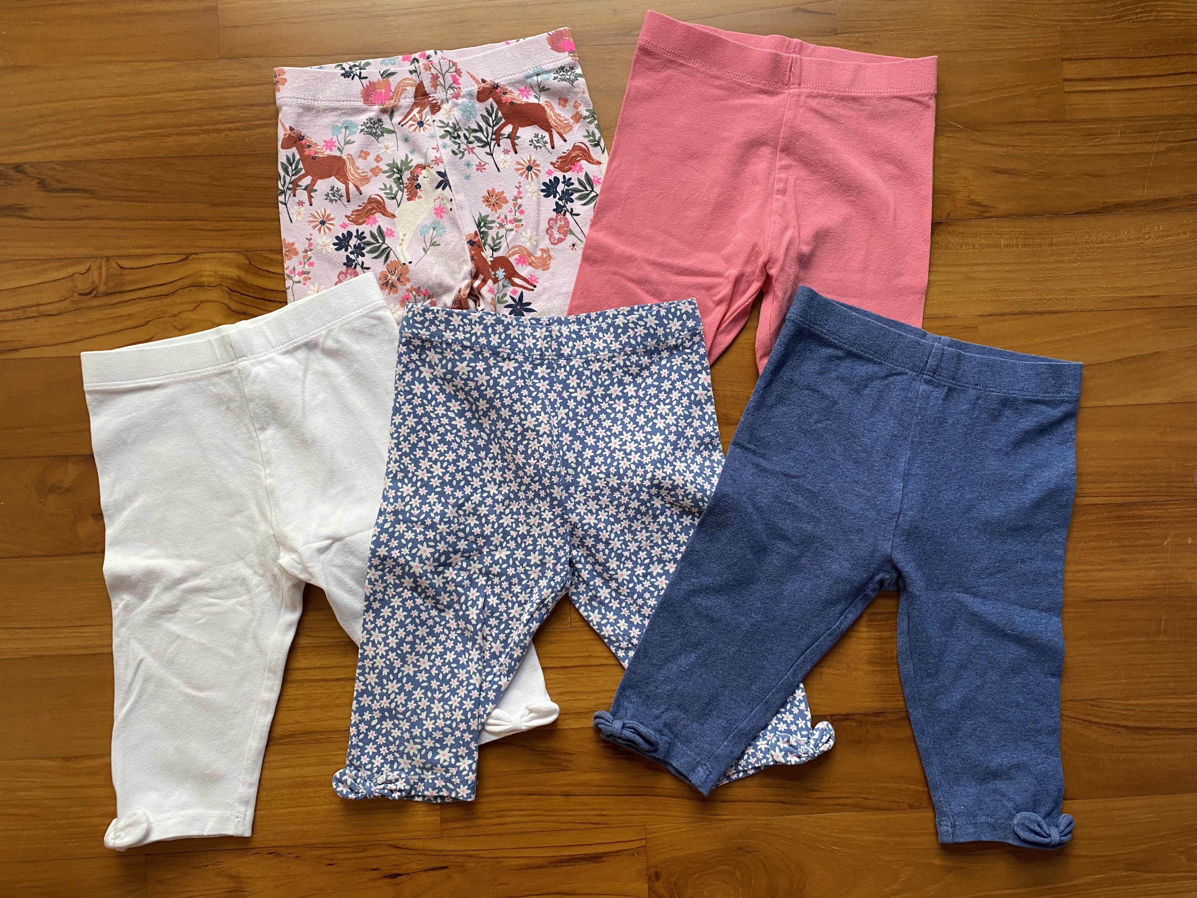 Baby girl hot sale cropped leggings