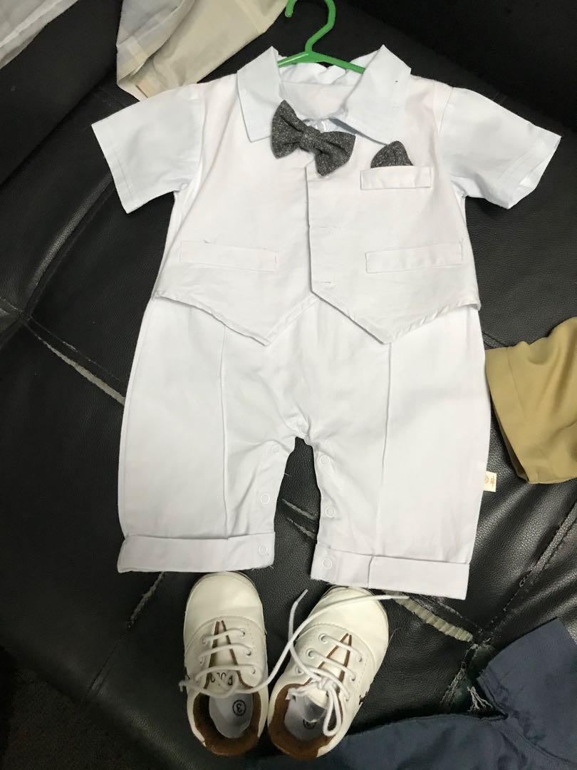 baptismal outfit (Category: Babies & Kids Fashion) located in Muntinlupa City. Submitted by djsvc (Listing ID 1123215924, Image 1). Description: size: 80cm no issue shoes not included Picture may vary due to lighting. Mine mines SOLD. No cancellation. No rush shipping & order. NO RETURN, NO EXCHANGE. Payment first policy. MODE OF PAYMENT: online transfer (Gcash) Shipping will be shouldered by the client/customer. .
