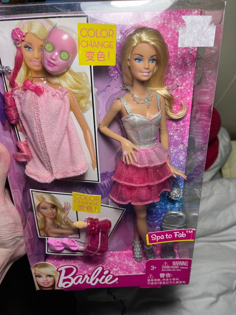 Barbie Spa to Fab Doll