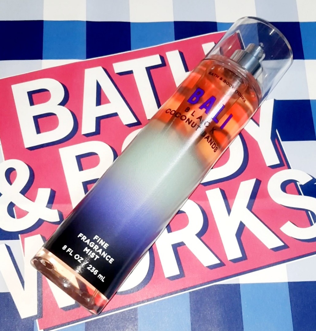 Bath & Body Works BALI Fine Fragrance Mist (Store Bought & Authentic