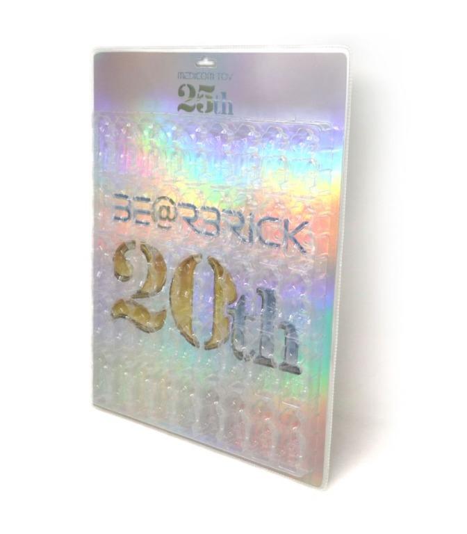 Bearbrick Display Blister Board 25th Anniversary Limited