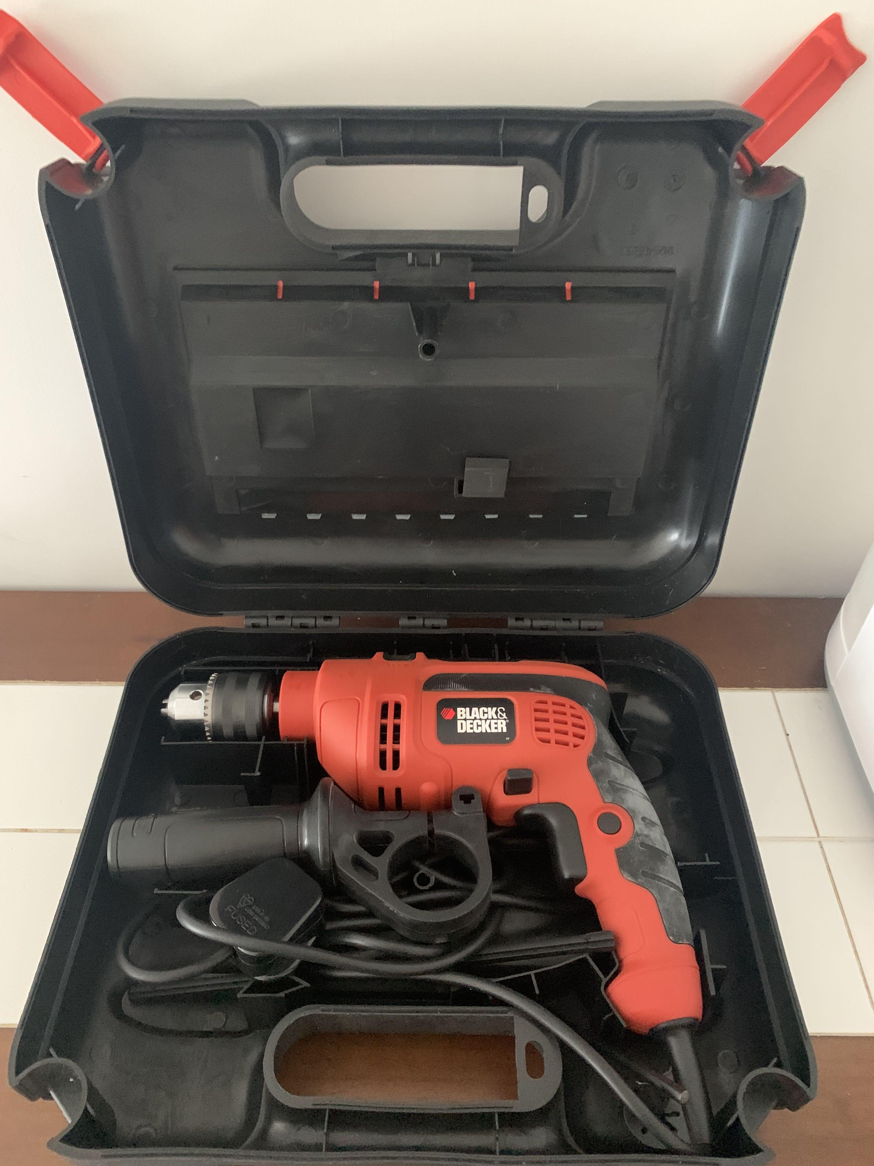 Black \u0026 Decker KR604RE hammer drill 衝 