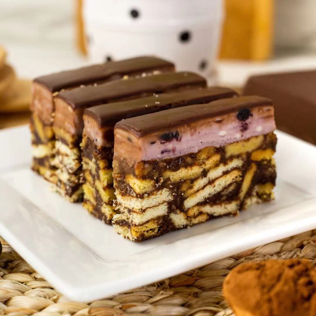 Blueberry Cheese Batik Cake Food Drinks Homemade Bakes On Carousell