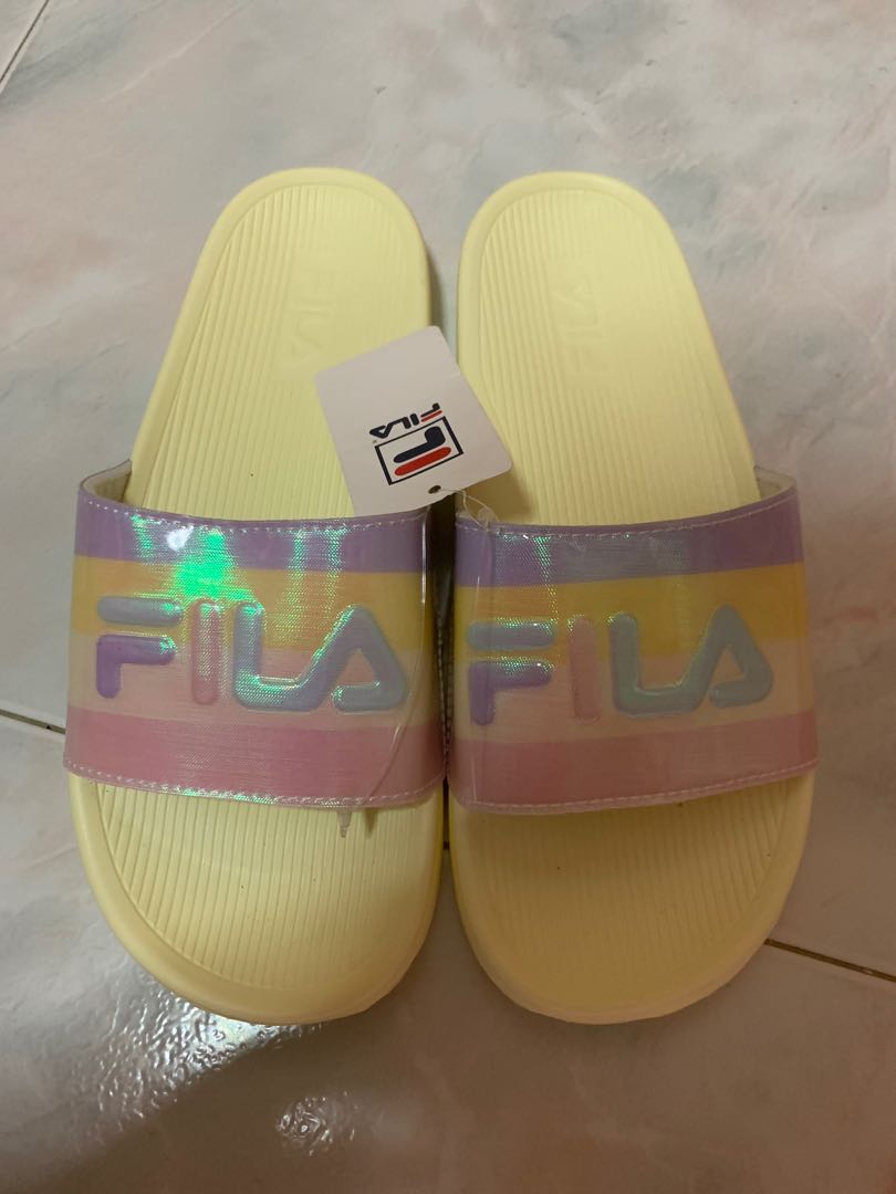 Fila slides online holographic