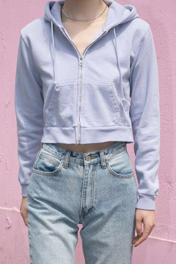 Brandy melville white crystal hoodie best sale