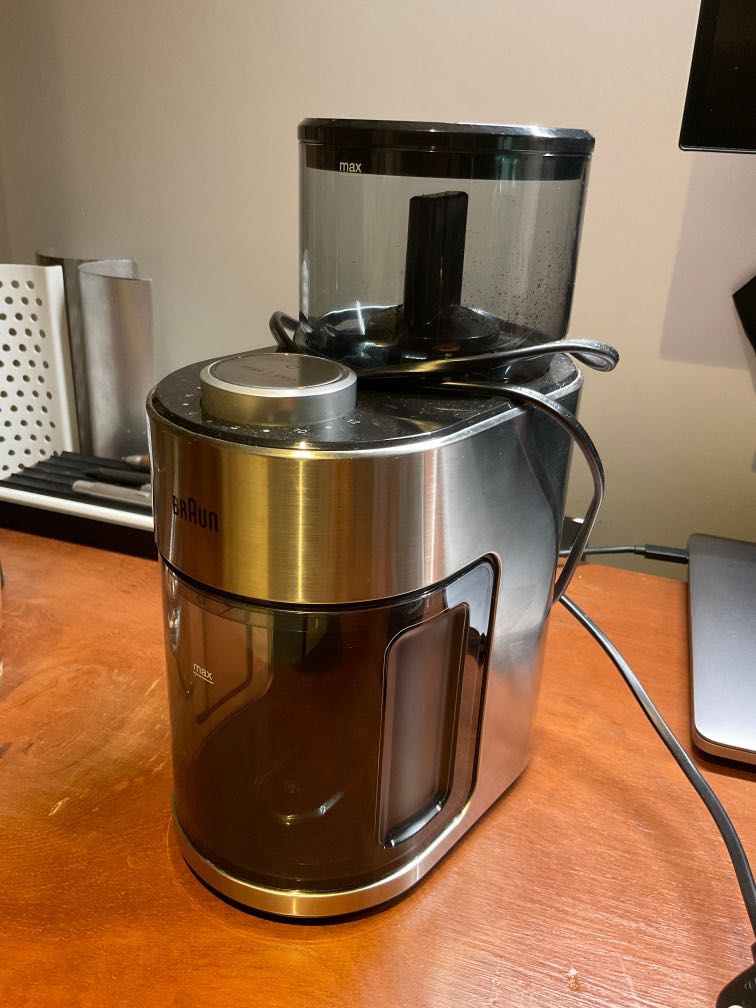 Braun Coffee Grinder Stainless Steel KG7070, TV & Home Appliances