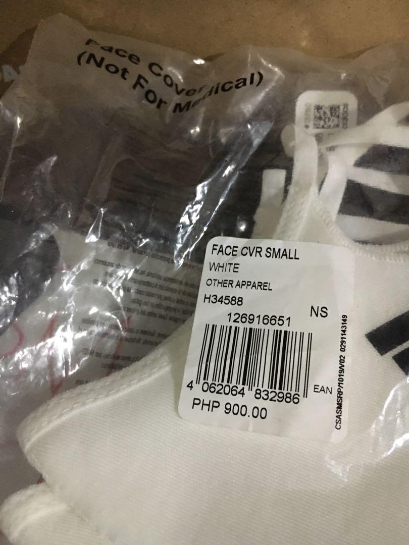 BUNDLE: adidas Molded Face Cover for Sport plus 3 pcs. Face Masks, Sports  Equipment, Other Sports Equipment and Supplies on Carousell