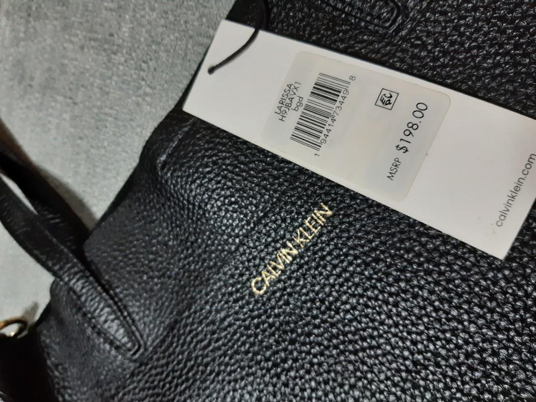 Calvin klein larissa tote deals