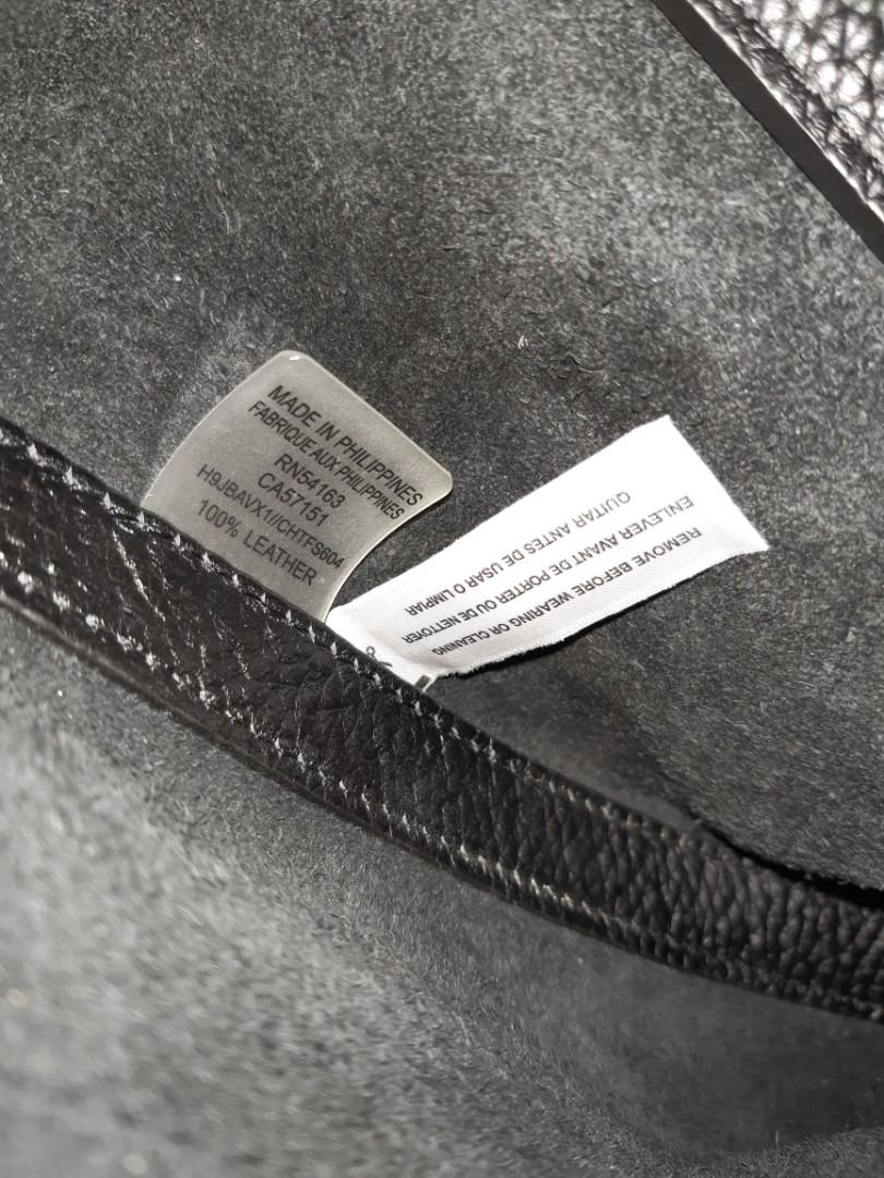 Calvin klein bag serial number outlet