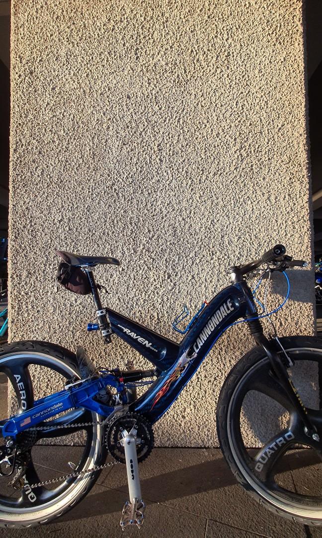 CANNONDALE RAVEN FOR SALE. MAGIC CRANK SHIMANO M970 GROUPSET AND SUPER RARE 26