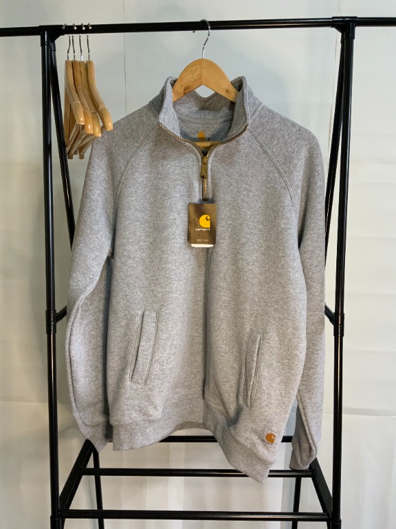 CARHARTT K503 SWEATSHIRT Heather Grey Men s Fashion